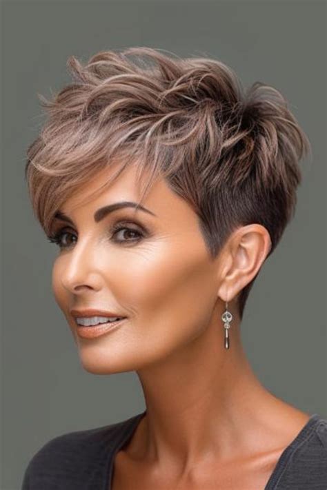 medium length pixie haircuts|More.